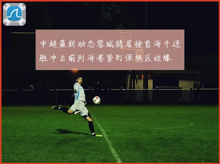 中超最新动态蓉城稳居榜首海牛连胜冲击前列海港紧盯保级区边缘